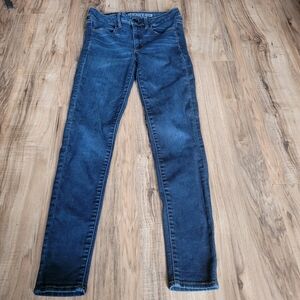 AE0 Cafe Jeans High Rise Jegging Super Super Stretch